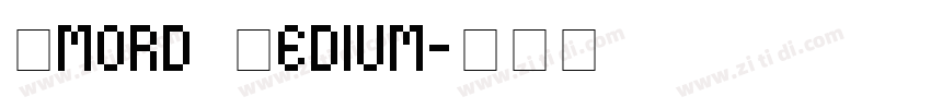 Emord Medium字体转换
